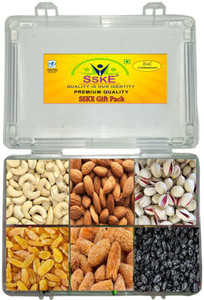 SSKE Gift Pack 300 g (Cashew/Almond/Pista/Black Raisins/Yellow Raisins/Yellow Dates)