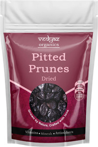 Vedyaz Organic Dried Pitted Prunes Dry Fruits for eating - Seedless Prunes
