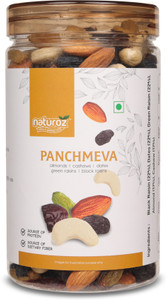Naturoz Panchmeva - Dry Fruit Mix - Almond,Cashew,Dates,Black Raisin,Green Raisin