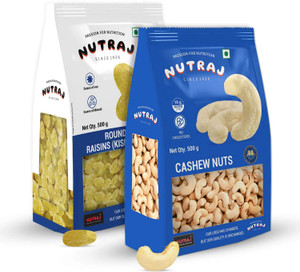 Nutraj Combo of Cashews & Raisins 500g Each - Image 6