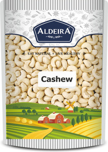 Aldeira Premium Whole Raw Cashew Nuts Kaju 500gm Pack Cashews