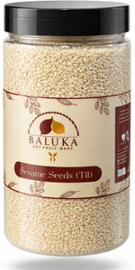 BALUKA DRY FRUIT MART Sesame Seeds (Til ) Rich in Protein Natural Healthy Seeds Assorted Seeds & Nuts