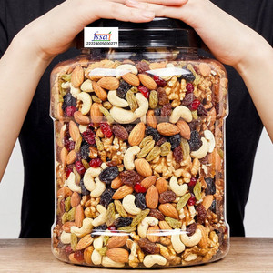 HARIYAM MixDryFruit | Premium Panchmeva 1KGJAR Almonds, Cashews, Raisins, Dry Dates