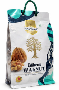 NAVKAAR California Inshell Walnuts - 500gm Pack | Sabut Akhrot Dry Fruits Walnuts
