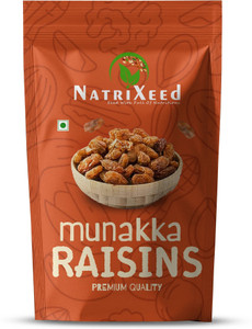 Natrixeed Munakka | Kishmish | Rich Authentic Flavour | Perfect Travel Snack | Raisins