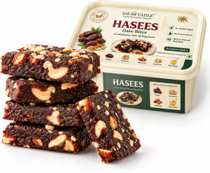 Sweetable Enable The Sweetest Moments Date Bites | Delicious Khajur Bites | Almonds Cashew & Pure Ghee Assorted Nuts, Assorted Fruits & Nuts