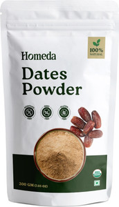 Homeda Dates Powder for Babies | Dry Date Powder, Kharik / Khajur Seed | Sugar Free Dates