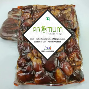 PROTIUM Dates With Seeds | Vacuum Packed Pin Khajur | Premium Arabian Dry Dates
