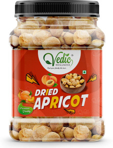 vedic Wellness Whole Dry Apricots | Khumani | Khurbani | Jardalu | Prunu Apricots Apricots