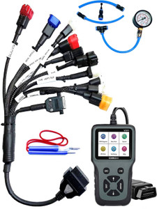 DANLITE TOOLS AND TECHNICIAN V311 Scanner Free Continuity Tester All BS6 Bike Universal Cable OBD Interface