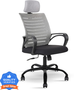 IAFA Diego High Back Ergonomic Office Chair Heavy Duty Black Metal