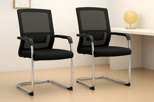 पिस्टेवो Office Chair, Studing & Gaming Chair, Home Desk Chair, Library & Reception Chair मैश ऑफिस आर्म चेयर
