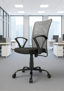 Newturn Sigma S1 Ergonomic Mesh Executive office metal stand Synthetic Fiber Office Adjustable Arm Chair