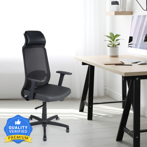 Nilkamal Glory Fabric Office Adjustable Arm Chair