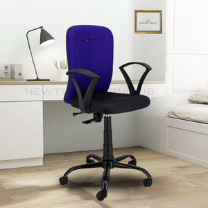 Newturn Zebra Office revolving executive Synthetic Fiber Office Adjustable Arm Chair