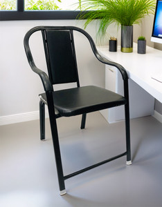 GOYALSON Leatherette Office Visitor Chair