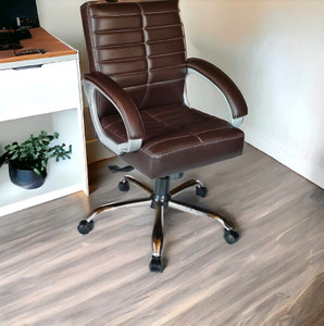 RM HOME Sadon Split Leather Office Executive Chair