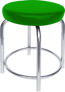 RW REST WELL Stylo Multipurpose Stool For Home/Clicnic/Salon|Round Padded Seat Metal Stool| Leatherette Office Conference Chair