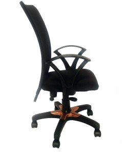 PEEPLUS PP 6001 (BRNZ) Fabric Office Visitor Chair