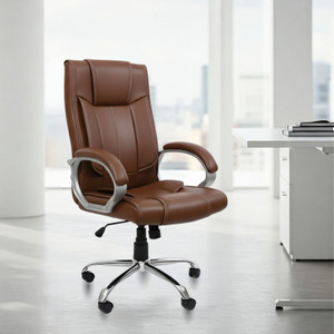 ACTIVA Kylie Ergonomic Chair |Swivel Function Chair for Office/Home/Gaming/Work/Study Leatherette Office Adjustable Arm Chair