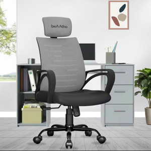 beaatho Verona High Back With 3 Years Warranty Ergonomic Revolving Nylon Office Arm Chair