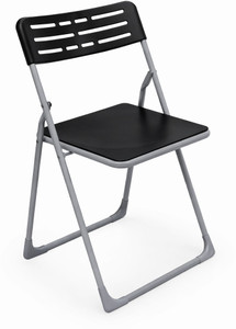 Dandles Heavy PVC Material Folding Chair with Metal Frame | for Home, Office, Shop NA Office Folding Chair