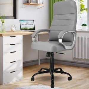 Newturn ROLEX Orthopedic Leather Office Chair - Image 6
