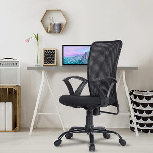 GREEN SOUL Seoul Mid Back Ergonomic|Home, Office, WFH|Moulded Foam|Extra Comfort Mesh Office Adjustable Arm Chair