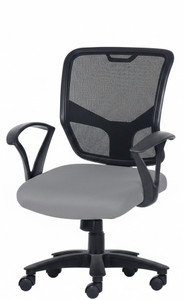 MAESTRO Home & Office Mesh Chair with Fixed Handles - Comfortable Desk Fabric Office Conference Chair
