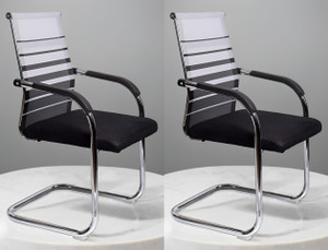 पिस्टेवो Office Chair, Studing & Gaming Chair, Home Desk Chair, Library & Reception Chair कपड़ा, मैश ऑफिस आर्म चेयर