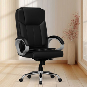 CRATVZ Orilia Ergonomic Office Chair, Study Chair with 3 Years Warranty Leatherette Office Executive Chair