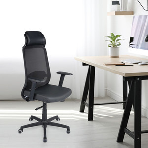 Nilkamal Glory Fabric Office Adjustable Arm Chair