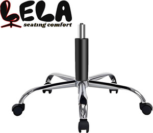 LELA Base Wheel With Gas Cylinder Replacement Spare parts Nylon Office Adjustable Arm Chair