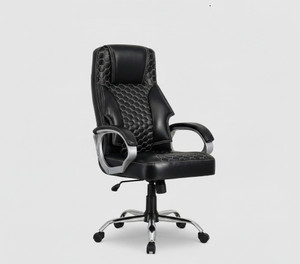 Newturn Honeycomb Premium Leather Boss office Leather Office Arm Chair