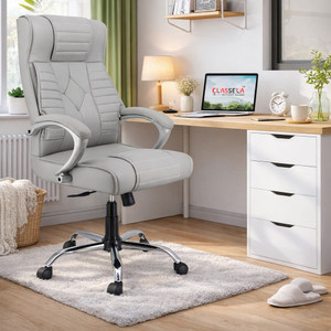 CLASSELA premium leatherette ergonomic Boss revolving office Leatherette Office Executive Chair