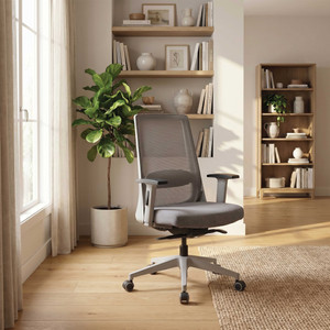 Featherlite Amaze Fabric Office Adjustable Arm Chair