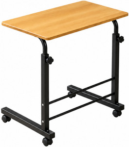 VIROVIA Adjustable Study Table for Home Office & Bed | Wooden Laptop Desk Solid Wood Multipurpose Table