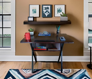 Urbain Home Quebec Engineered Wood Study Table