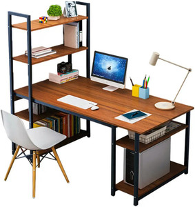 TEKAVO Computer office table study table for home students office work, 1 year warranty Engineered Wood Office Table