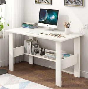ANIKAA Renne Office Table | Writing Desk Engineered Wood Study Table