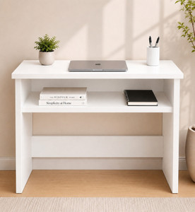 फ्लिपकार्ट परफेक्ट होम्स Modern Study Table | Workstation Desk | Office Computer Table with Storage इंजिनीयर्ड वुड स्टडी टेबल