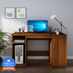 Floresta Wud Engineered Wood Beautiful Office/Study/Computer Table For Study Room / Office. Engineered Wood Office Table