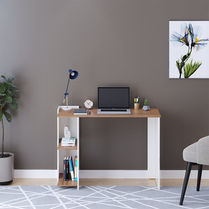 FURNEASER Lumia Computer & Laptop Table, WFH Desk, Gaming Table, Engineered Wood Study Table