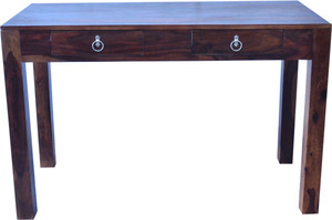 WOOD OASIS A beautiful sheesham study table, computer desk with 2 Drawers for Home&Office Solid Wood Study Table