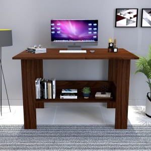 Furnifry Engineered Wood Small Study Table For Home/Space Saving Laptop, Writing Table/ Engineered Wood Study Table
