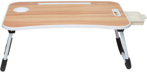 FurniGully STUDY TABLE Wood Portable Laptop Table
