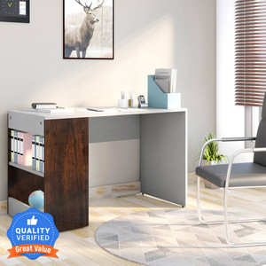 Flipkart Perfect Homes Studio Augustine Dual Tone Engineered Wood Study Table