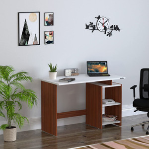 ANIKAA Calisto Study Table, Office Desk, Computer Table, Office Table Engineered Wood Study Table