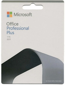 MICROSOFT Office Professional Plus 2021,One-time purchase for 1 PC License,Lifetime