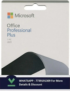 MICROSOFT Office Professional Plus 2021 (Lifetime Validity) Activation ...
